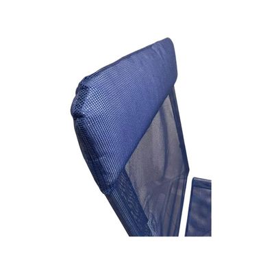 Cadeira Reclinavel Master Sanete Almofada Ronchetti 140 Kg Azul Marinho