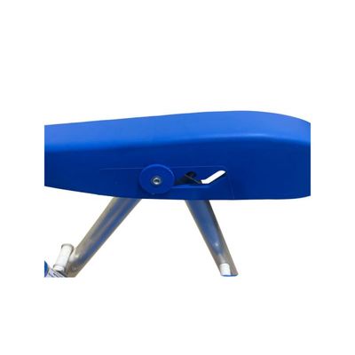 Cadeira Reclinavel Master Sanete Almofada Ronchetti 140 Kg Azul Royal