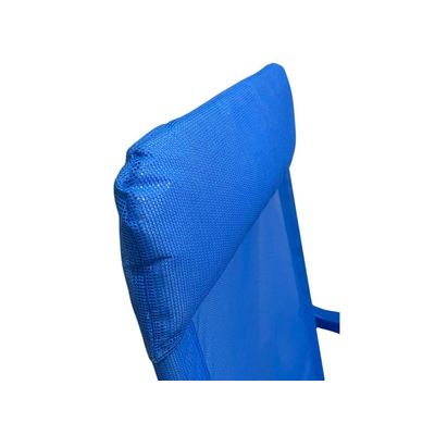 Cadeira Reclinavel Master Sanete Almofada Ronchetti 140 Kg Azul Royal