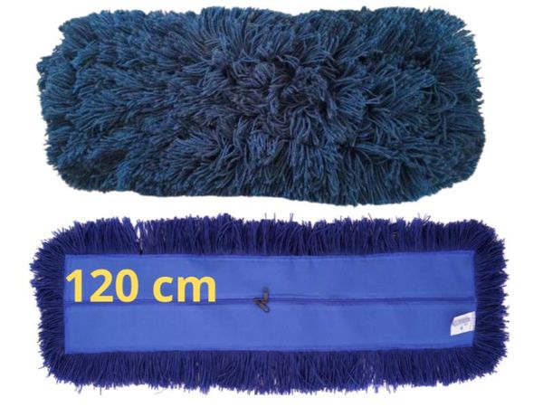 2 Und Refil Mop Pó Cabeleira Piso Seco Profi 120cm Starclean