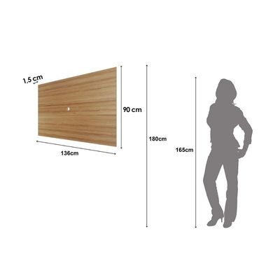 Painel Home p/ TV até 42 Pol PA2915 Preto - Tecno Mobili