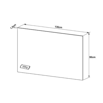 Painel Home p/ TV até 42 Pol PA2915 Preto - Tecno Mobili