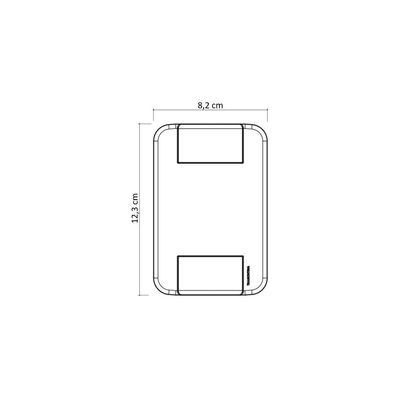 Placa Cega 4x2 Tramontina Tablet Branca 120 unidades