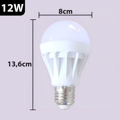 Lampada Led Bivolt E27 Cor Branco Neutro Casa Decoração 12W