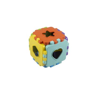 Brinquedo Didático Colorido Monta E Desmonta Com Peças De Encaixar