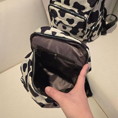Mochila Escolar Média Estampa Vaquinha Faculdade Trabalho 1 EsVaquinha