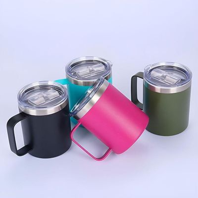 Caneca Copo Térmico Aço Inox 360ml Cerveja Café Bebidas Amarelo
