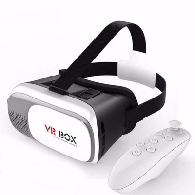 Óculos De Realidade Virtual 3d Para Smartphone - Vr Box 2.0 Com Controle
