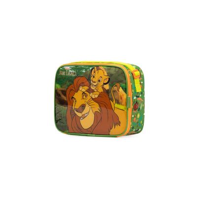 Lancheira Térmica Infantil Masculina Rei Leão Verde U / Verde