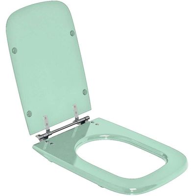 Assento Sanitário Tivoli Verde Claro Para Vaso Ideal Standard