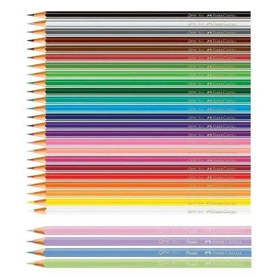 Lápis De Cor Ecolápis 120124+4p 28 Cores - Faber Castell