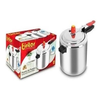 Panela De Pressao Polida 7 Litros Aluminio Eirilar Qualidade
