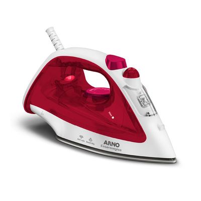 Ferro a Vapor Antiaderente Essentialgliss 1100w FMQ Rosa e Branco 220v Arno Rosa e Branco / 220V