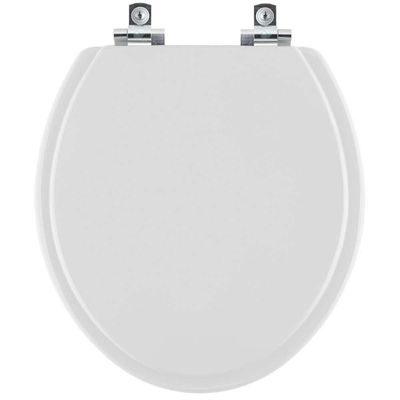 Assento Sanitário Soft Close Angra Silver Para Vaso Ideal Standard