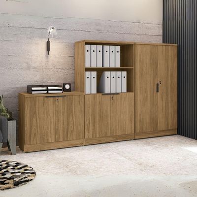 Conjunto Escritorio 3 Peças Versatil Kappesberg Itapua