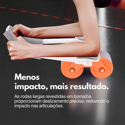 Rolo Duplo Abdominal Com Apoio Para Cotovelos - Fortalecimento E Equilíbrio
