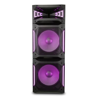 Caixa de Som Amplificada 2500W Philco Ex Bass PCX30000 Bivolt Bivolt