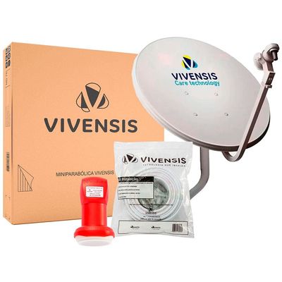 Mini Antena Parabólica Vivensis 60 cm 5G