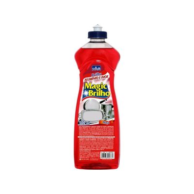 04 Magic Brilho Limpa Inox Aluminio 500 Ml Crivialli