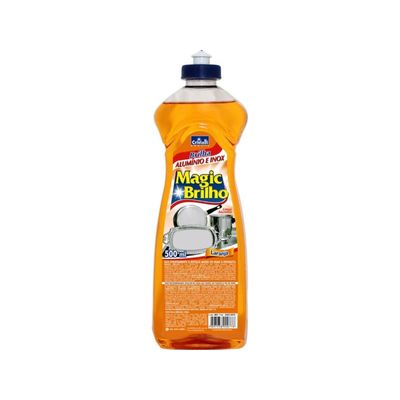 04 Magic Brilho Limpa Inox Aluminio 500 Ml Crivialli