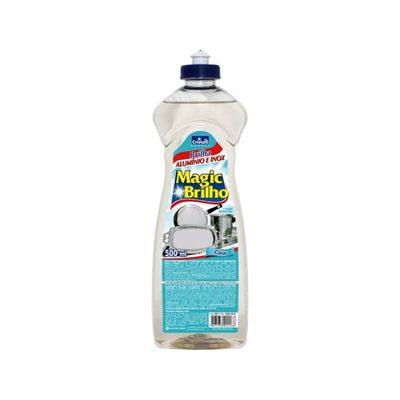04 Magic Brilho Limpa Inox Aluminio 500 Ml Crivialli
