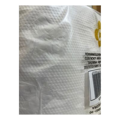 Papel Toalha Bobina 100% Celulose Bom Ouroppel 6 Rolos 200m