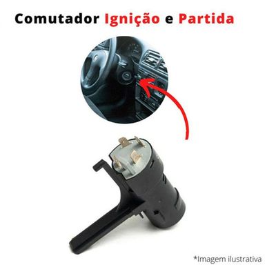 Comutador Ignição Partida Da Trava Direção Classic Após 2004