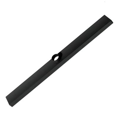 Ralo Oculto Linear De Embutir 5x50 Para Porcelanato Preto