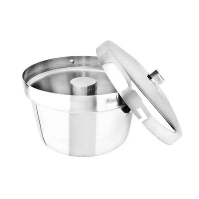 Forma De Pudim Banho Maria Com Tampa 22cm 3 Litros Extang