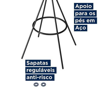 Mesa Bistrô Viena Preto - Salaone Preto