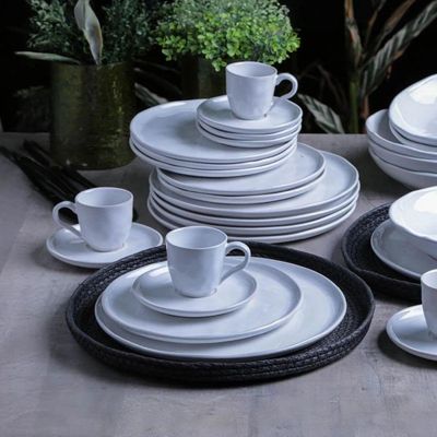 Aparelho De Jantar 20 Peças Bio New White Porto Brasil