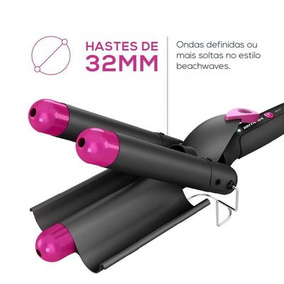 Modelador Triondas Britânia 190W Tourmaline BECE17 Bivolt
