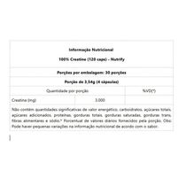100% Creatine (120 Caps) - Padrão: único