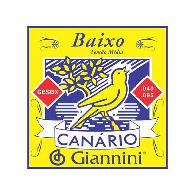 Corda Para Contrabaixo Giannini Gesbx Super Leve