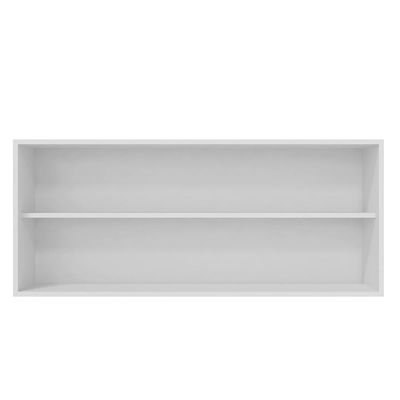 Armário Aéreo Andréia 120cm 3 Portas Branco - Ajl Móveis Branco