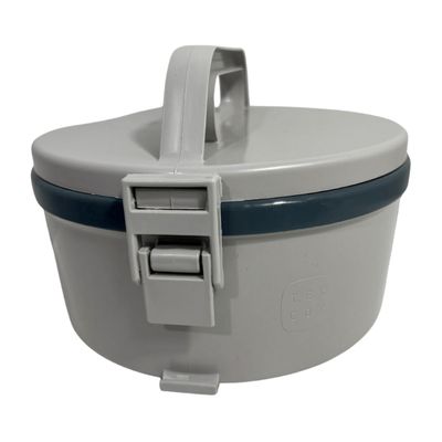 Marmita Térmica Tekcor Marmitex Soprano 1 Divisão Dupla Cinza