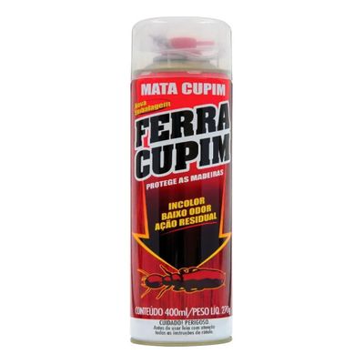 Inseticida Aerossol Ferra Cupim Frasco 400ml