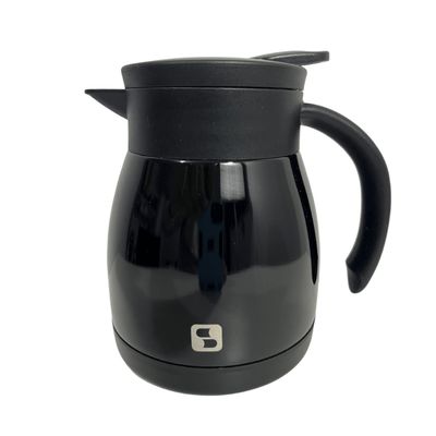 Bule Inox Elegance Garrafa Térmica Para Chá Café Água 500ml Preto