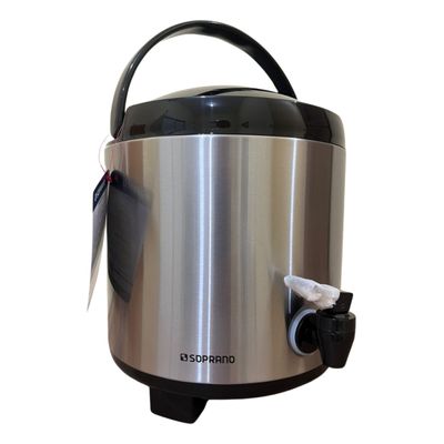 Garrafão Térmico Botijão Palace Inox 6 Litros Soprano