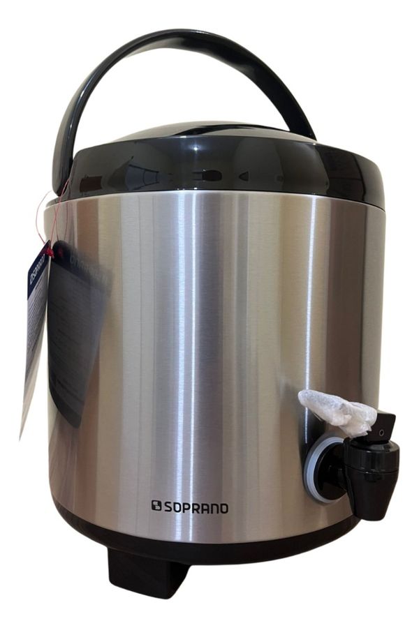 Garrafão Térmico Botijão Palace Inox 6 Litros Soprano