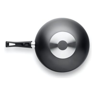 Frigideira Antiaderente Wok 24cm 2,8l Cor Grafite
