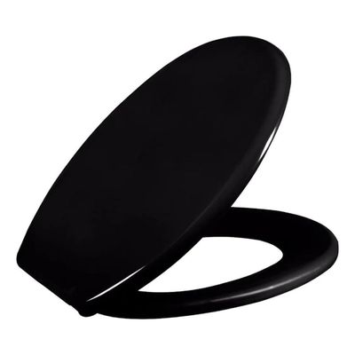 Assento Master Vaso Sanitário Universal Oval Preto