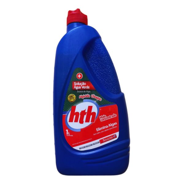 HTH Algicida Choque Solução Água Verde 1L
