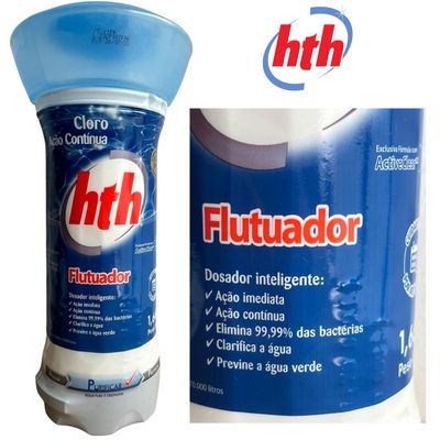 HTH Cloro Flutuador Advanced 4 em 1 1,66kg - Piscina Perfeita