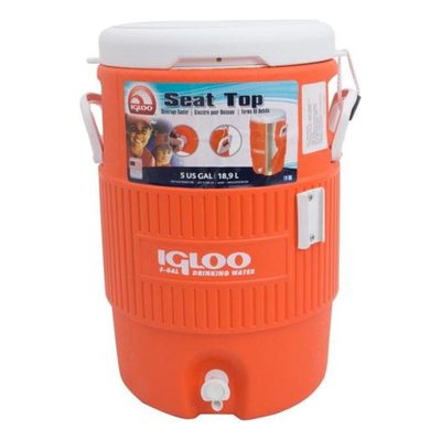 Galão Botijão Cooler Térmico Igloo 18 Lt 5 Gallon = Coleman