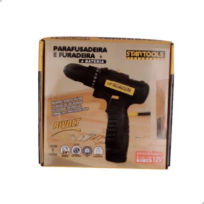 Parafusadeira E Furadeira A Bateria 12v Bi-volt