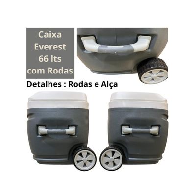 Caixa Térmica Everest 66l - Soprano Cor Cinza