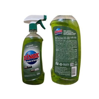 Tira Ferrugem Finox E Decapante De Ferrugem 02 Und 500 Ml