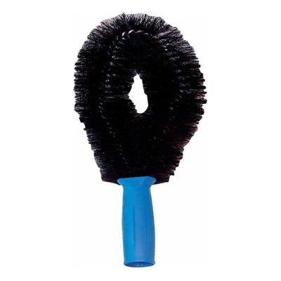 Escova Para Limpeza Tubos E Cantos Dobrável Bralimpia Azul