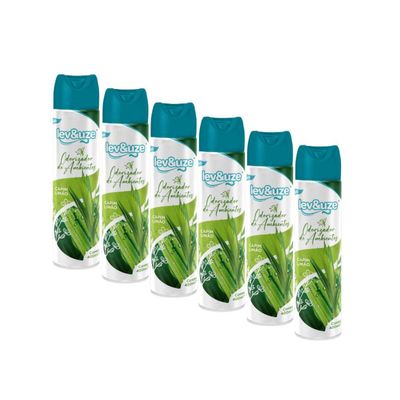 Odorizador Purificador Cheiro Ambiente Lev&uze Capim Lima 06